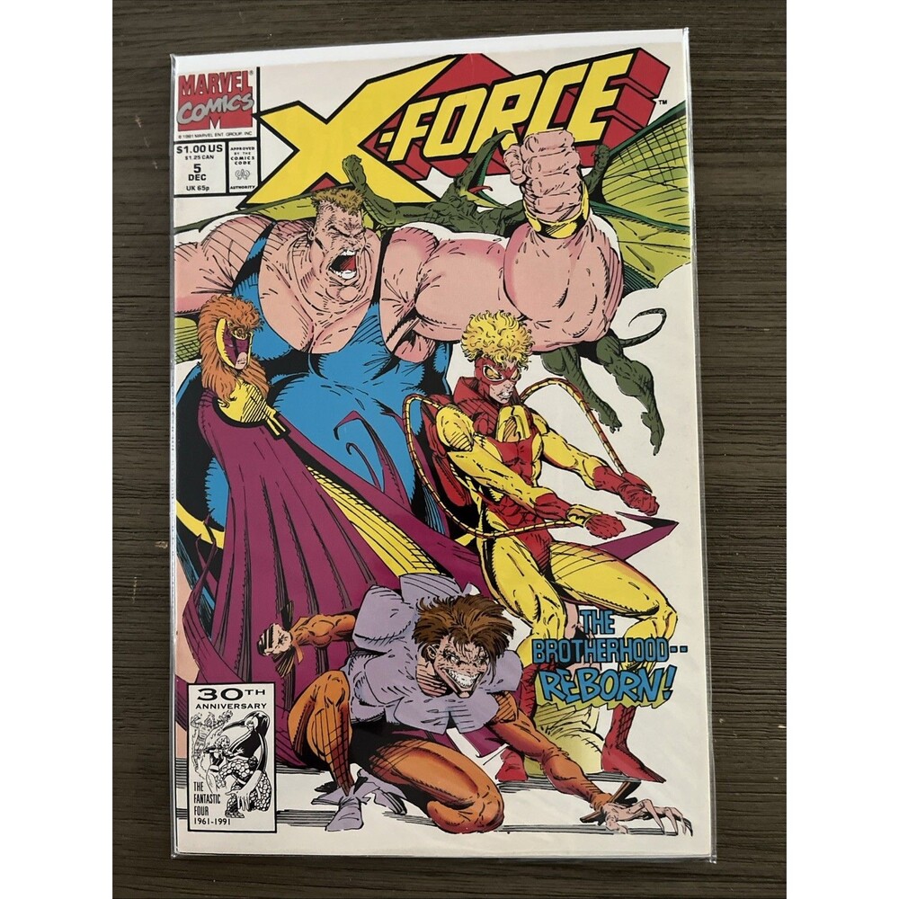 X-Force #5 (1991 1st Series) Marvel Comics 'Newsstand' VF/NM
